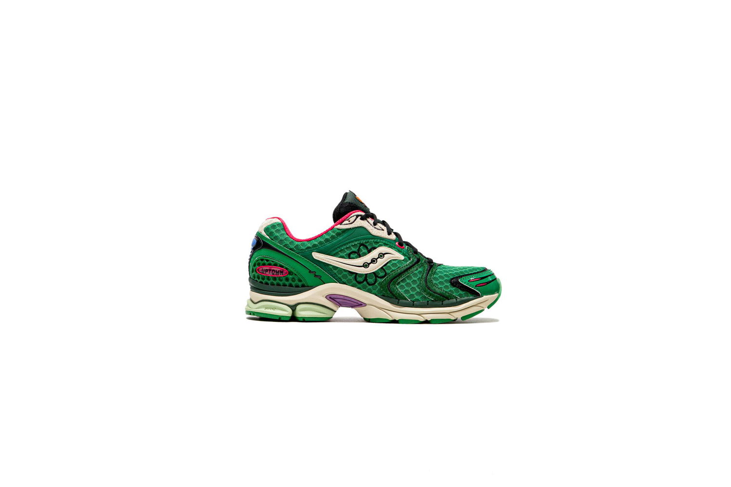 Tenisky a topánky Saucony Jae Tips x Progrid Triumph 4 ‘Sugar Maple’ - Flowers Grow Uptown Pack Zelené | S70966-4, 1