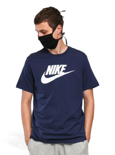 Tričko Nike NSW Tee Icon Futura Navy | AR5004-411