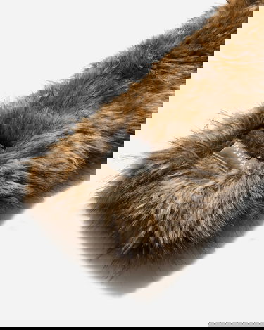 Šál Maison Margiela Faux Fur Scarf Hnedá | SH0TE0001 001F, 4