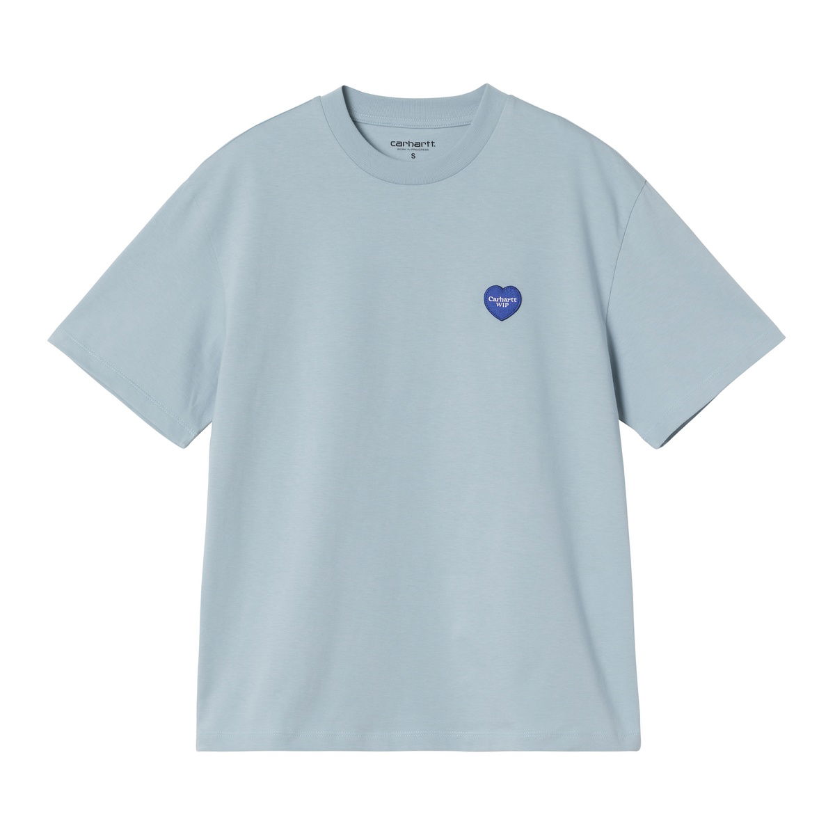 Tričko Carhartt WIP Women's Short Sleeve Heart II Hartt T-Shirt Modrá | I035259_8, 0