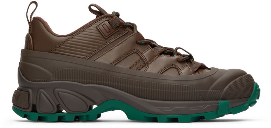 Tenisky a topánky Burberry Arthur Sneakers 'Brown & Green' Hnedá | 8045701, 0