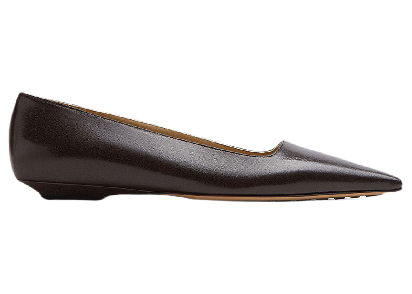 Tenisky a topánky Bottega Veneta Leather Ballet Flats Hnedá | 690008V1TR02113, 0