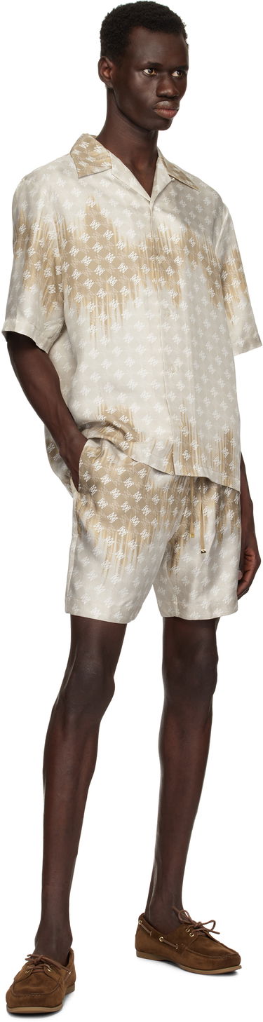 Košeľa AMIRI Amiri MA Quad Bleached Camp Shirt Béžová | AMSTCA1110, 3