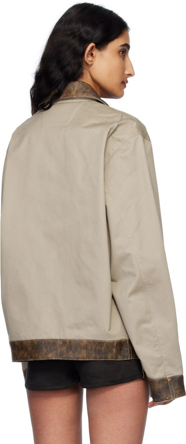Bomber bunda MISBHV MISBHV Sunburn Work Jacket Béžová | 250W408, 2