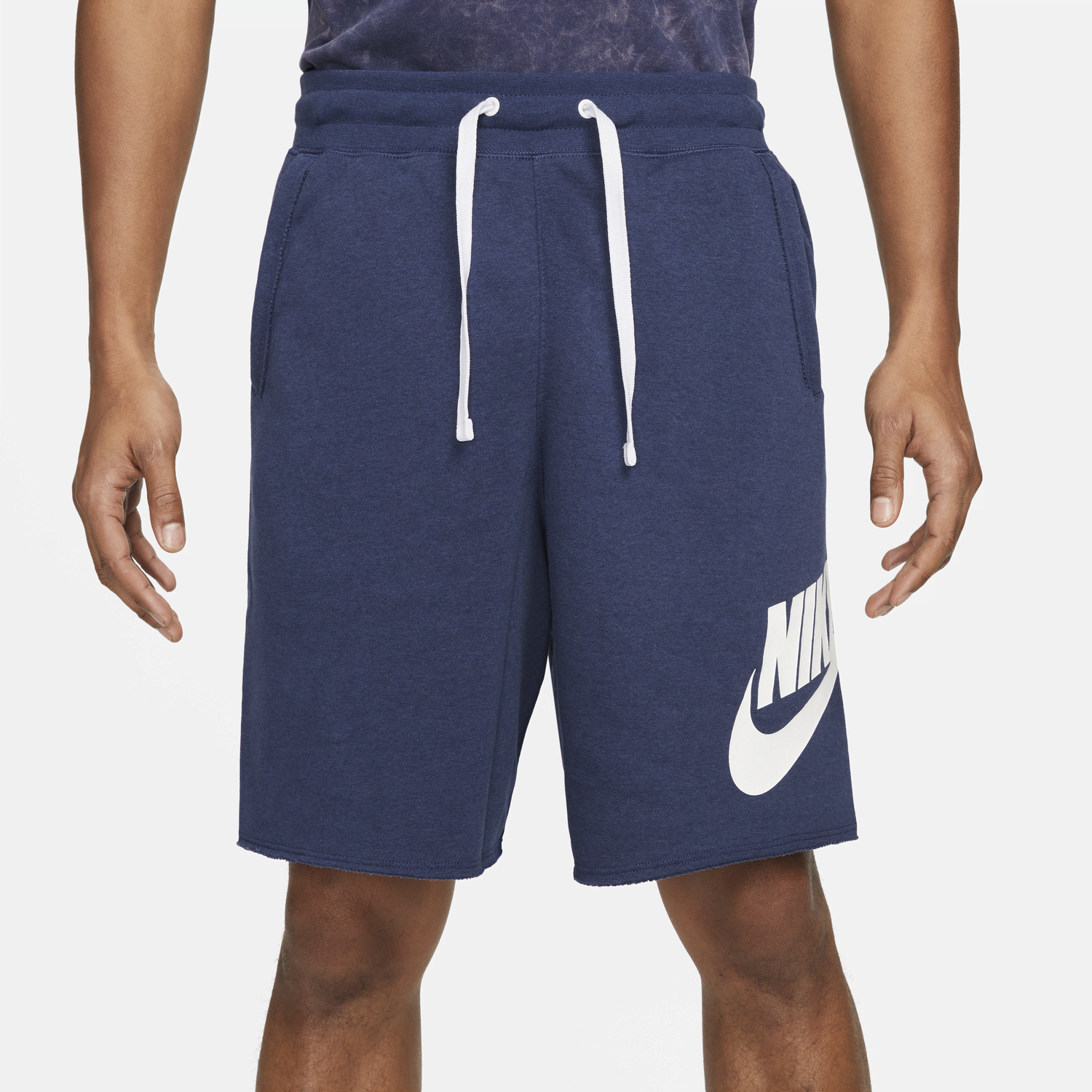 Šortky Nike Club Alumni French Terry Shorts Navy | DX0502-410, 1