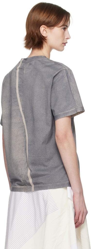 Tričko Eckhaus Latta Eckhaus Latta Lapped T-Shirt Šedá | 301-EL-PS25-S -, 2