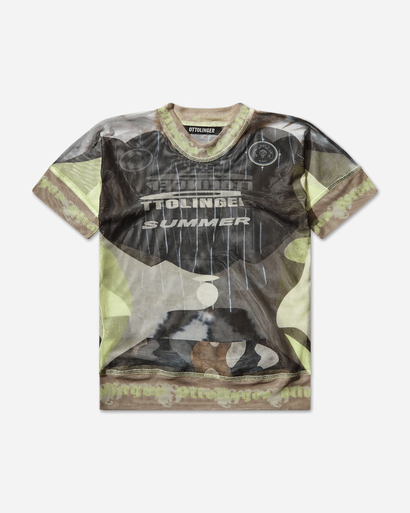 Tričko Ottolinger Ottolinger Summer Morph Camo Mesh T-Shirt Rôznofarebný | 101-100401-06 PRI