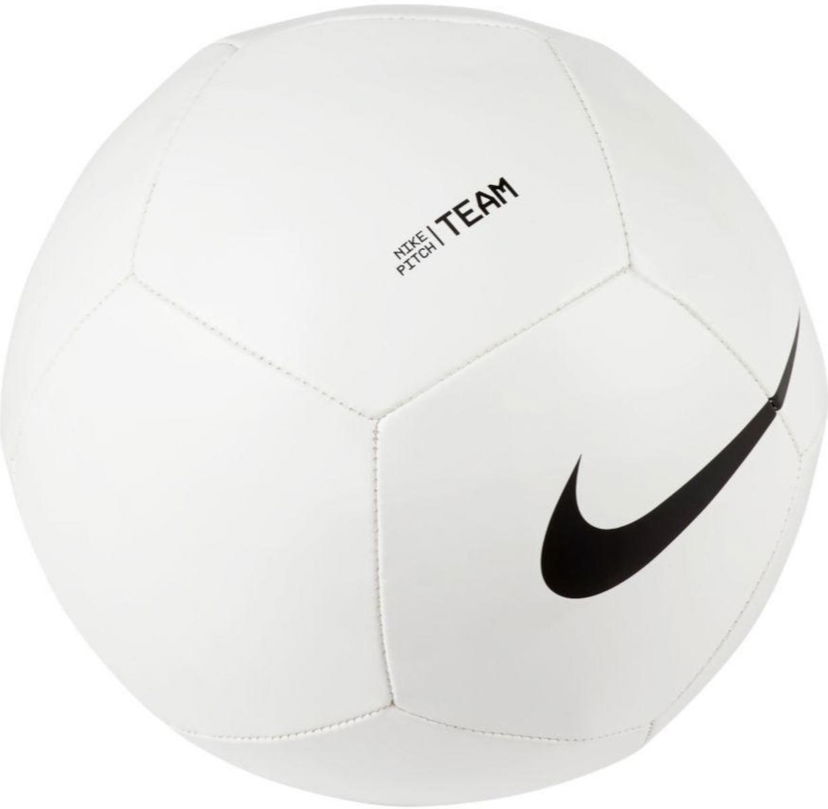 Športový doplnok Nike PITCH TEAM Soccer Ball Biela | dh9796-100