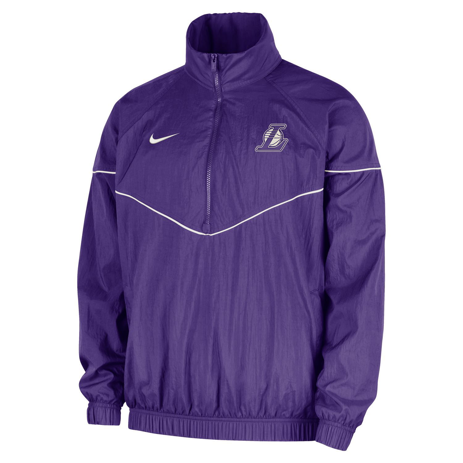 Vetrovka Nike NBA Los Angeles Lakers Courtside Windrunner Anorak Jacket Fialová | HM8527-504, 1