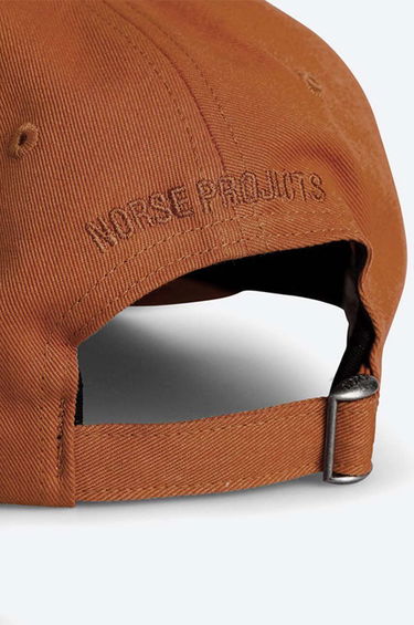 Šiltovka NORSE PROJECTS Norse Projects Twill Sports Cap Hnedá | N80-0001-5064, 3