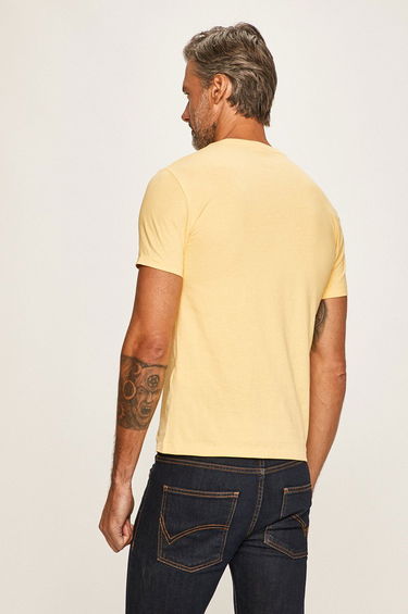 Tričko Polo by Ralph Lauren Custom Fit Tee Žltá | 710671438147, 2