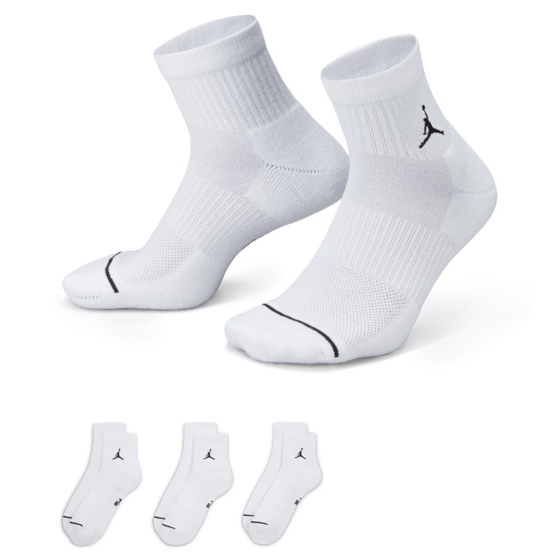 Ponožky Nike Everyday Ankle Socks 3-pack Biela | DX9655-100, 1