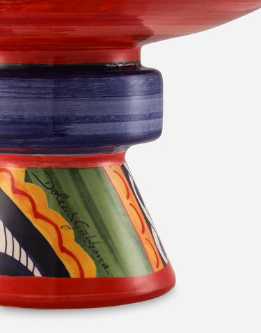 Home decor Dolce & Gabbana Multicolor Raised Platter Candle Holder Rôznofarebný | TCC189TCACDUC036, 2