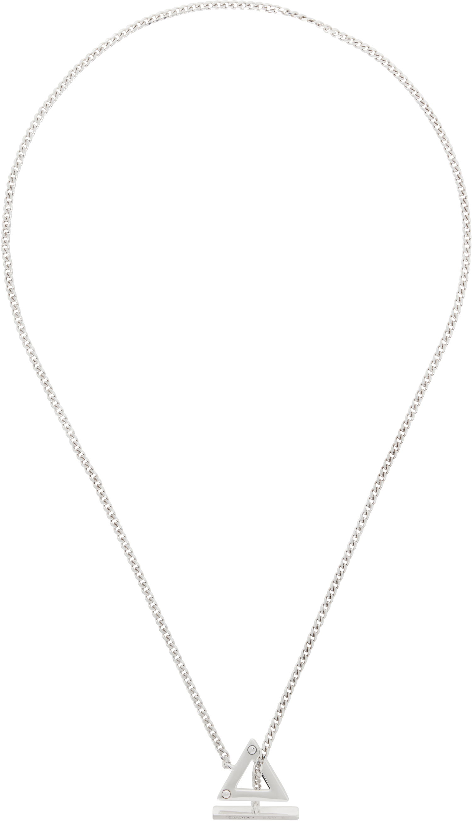 Náhrdelník Bottega Veneta Rivet Chain Necklace Metalická | 815966V50708117, 0
