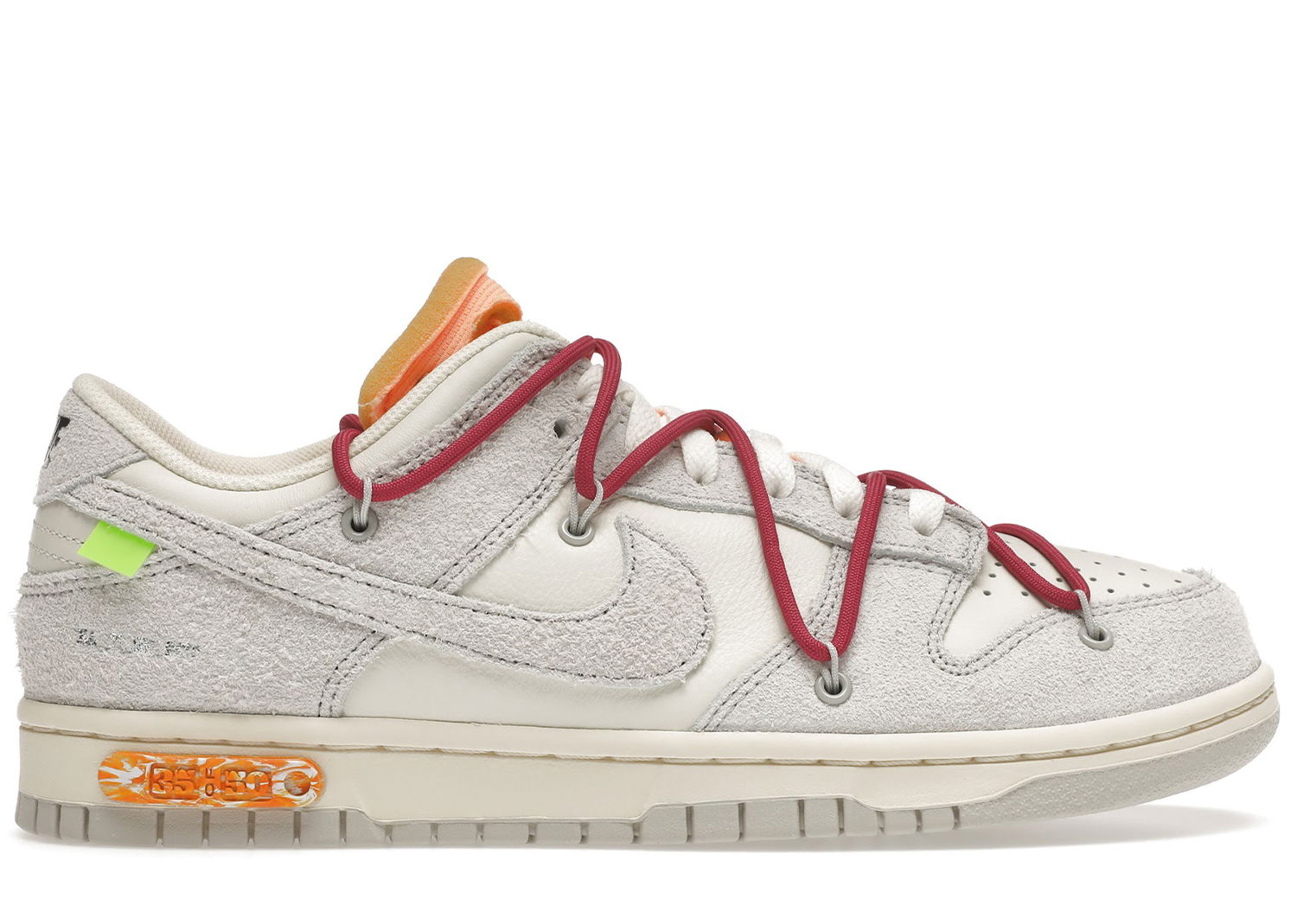 Tenisky a topánky Nike Dunk Low Off-White Lot 35 Šedá | DJ0950-114, 0