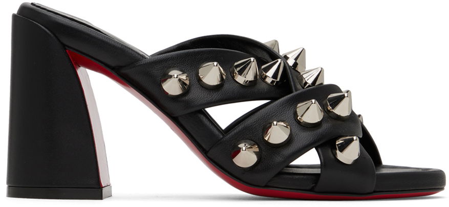 Doplnky Christian Louboutin Christian Louboutin Spika Club Heeled Sandals Čierna | 1230750, 0