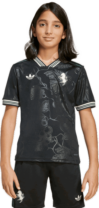 Dres adidas Originals Juventus 3rd Jersey 2025/26 Kids Čierna | kc3497, 3