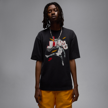 Tričko Jordan Jordan Brand Jamming Frequency T-Shirt Čierna | HJ2929-010, 0