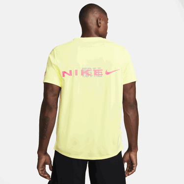 Tričko Nike DF UV SS MILER TEE Žltá | fq8018-331, 3