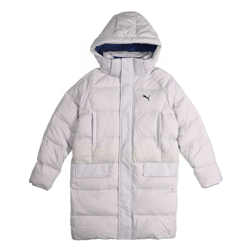 Parka Puma Long Padded Hoodie Coat Šedá | 928652-02, 0