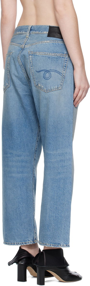 Džínsy R13 R13 X-BF Jeans Modrá | R13WD211-D343B, 2