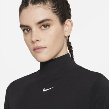 Tričko Nike Sportswear Collection Essentials Mock Top Čierna | DD5882-010, 1
