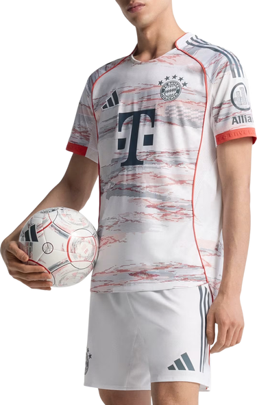 Dres adidas Performance FC Bayern 25/26 Authentic Away Jersey Biela | JJ2145, 4