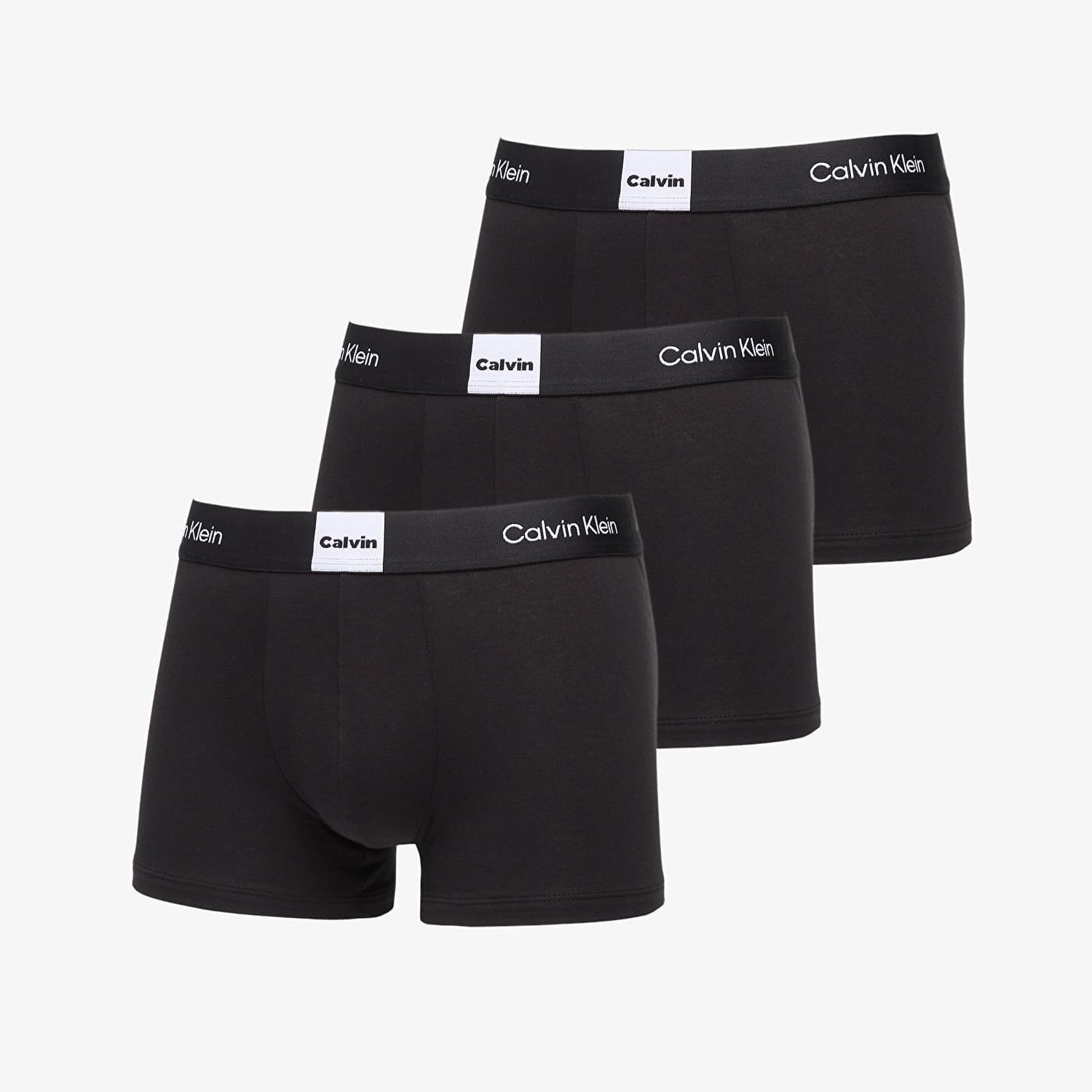 Boxerky CALVIN KLEIN Trunk 3-Pack Čierna | LV00NB4476 UB1, 0