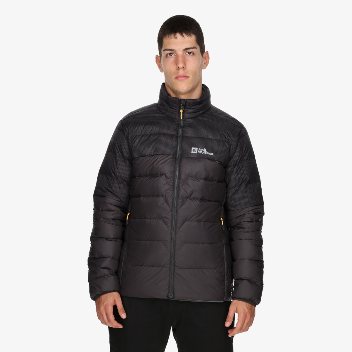 Prešívaná bunda Jack Wolfskin Tundra Down Jacket Čierna | 1206622-6350, 0