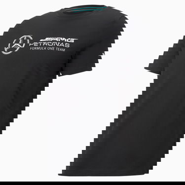 Tričko Puma Mercedes AMG Petronas Motorsport F1 Essentials Logo T-Shirt Čierna | 536447_01, 5