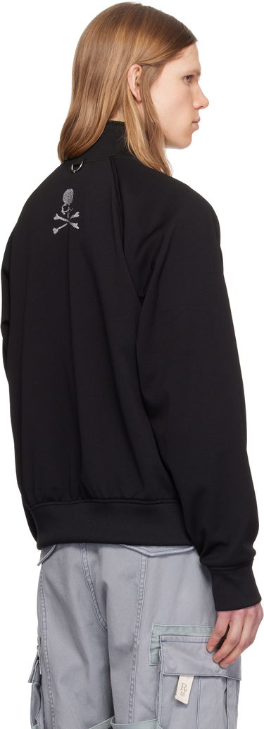 Mikina Mastermind WORLD MASTERMIND WORLD Jersey Bomber Jacket Čierna | MW25S14-BL027-602, 2
