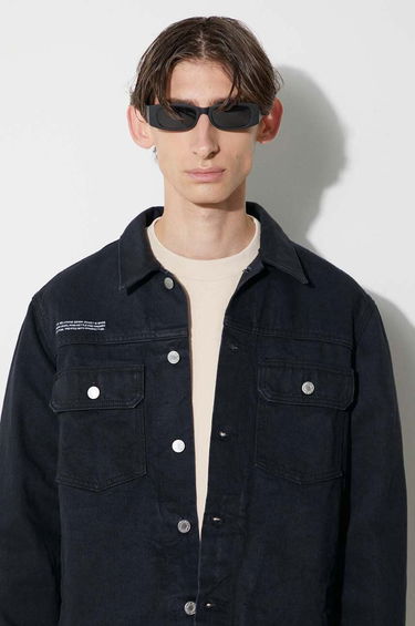 Bunda PANGAIA Pangaia Denim Jacket Čierna | 10000973, 9