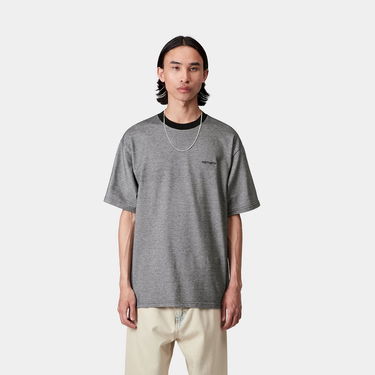 Tričko Carhartt WIP Short Sleeve Piqué T-Shirt Šedá | I035142_24, 0