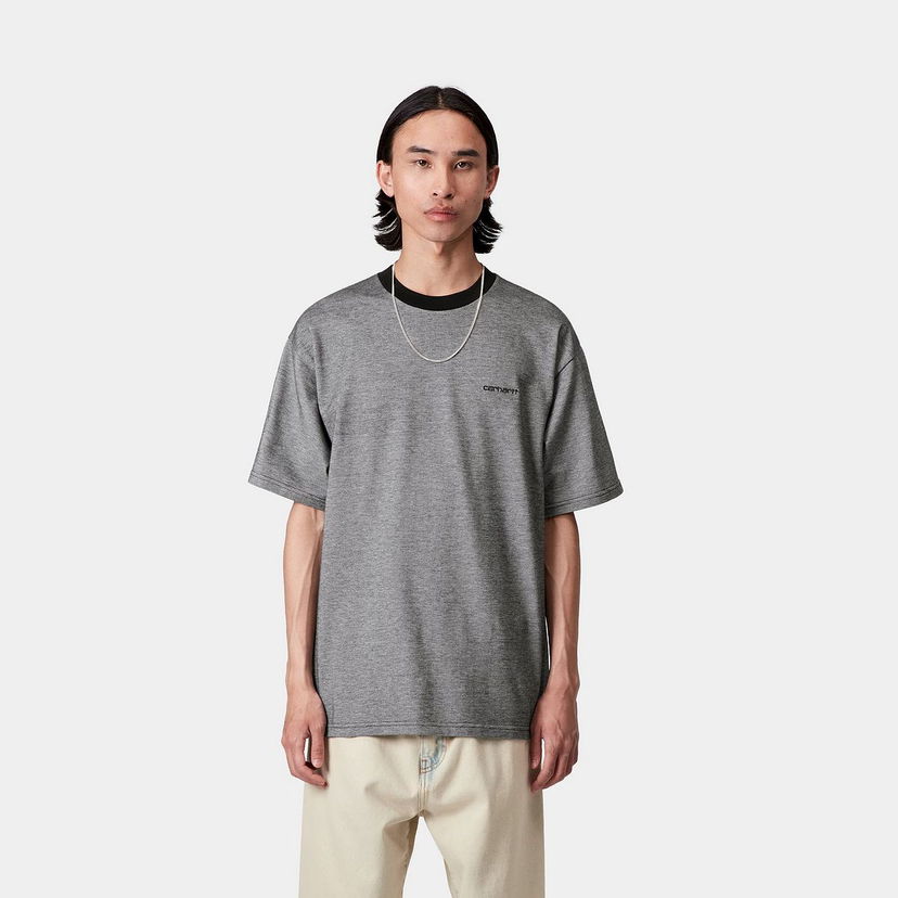 Tričko Carhartt WIP Short Sleeve Piqué T-Shirt Šedá | I035142_24