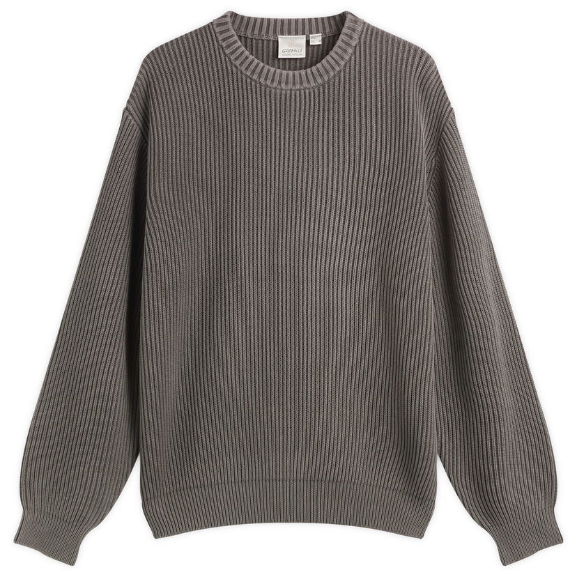 Sveter GRAMICCI Cotton Knit Sweater, Size Small Šedá | G5FU-J023-GRY
