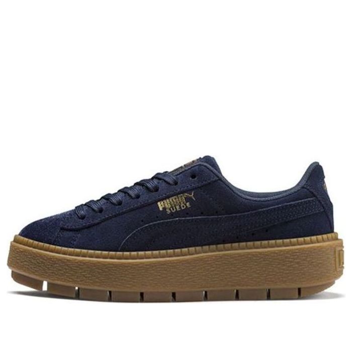 Tenisky a topánky Puma Suede Platform Trace Modrá | 366696-03