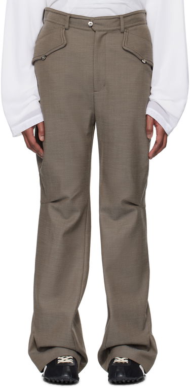 Nohavice KIKO KOSTADINOV Kiko Kostadinov Alec K-Dart Trousers Šedá | KKSS25T05-17, 0