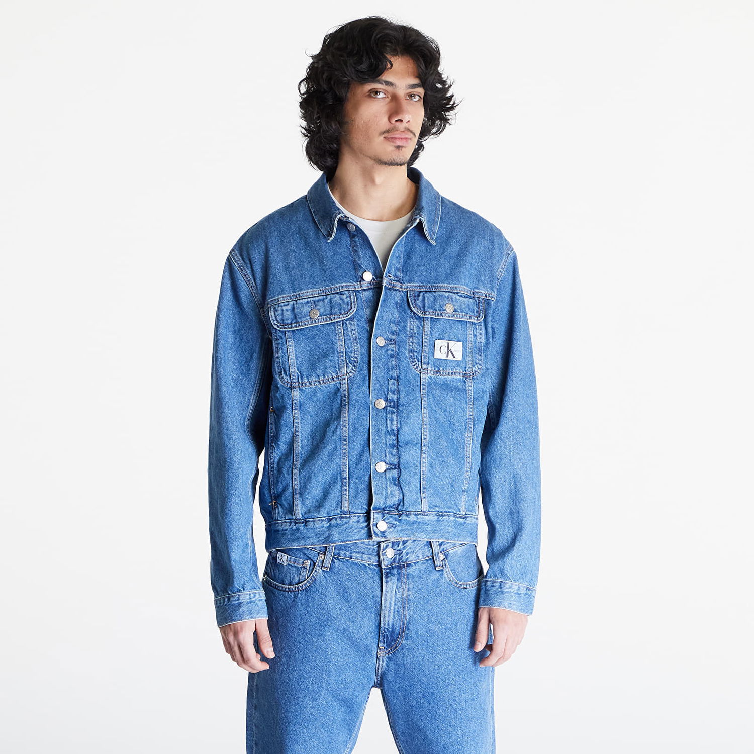 Bunda CALVIN KLEIN bunda Jeans Regular 90'S Jeans Jacket Navy | J30J324858 1A4, 0