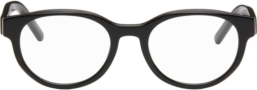 Slnečné okuliare Givenchy GV Day Text Logo Circular Frame Optical Glasses Čierna | GV50095IW50001 192337238659