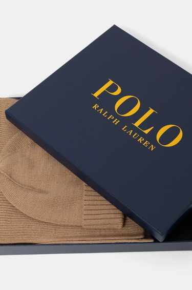 Šál Polo by Ralph Lauren Wool Hat and Scarf Set Hnedá | 710951146, 5