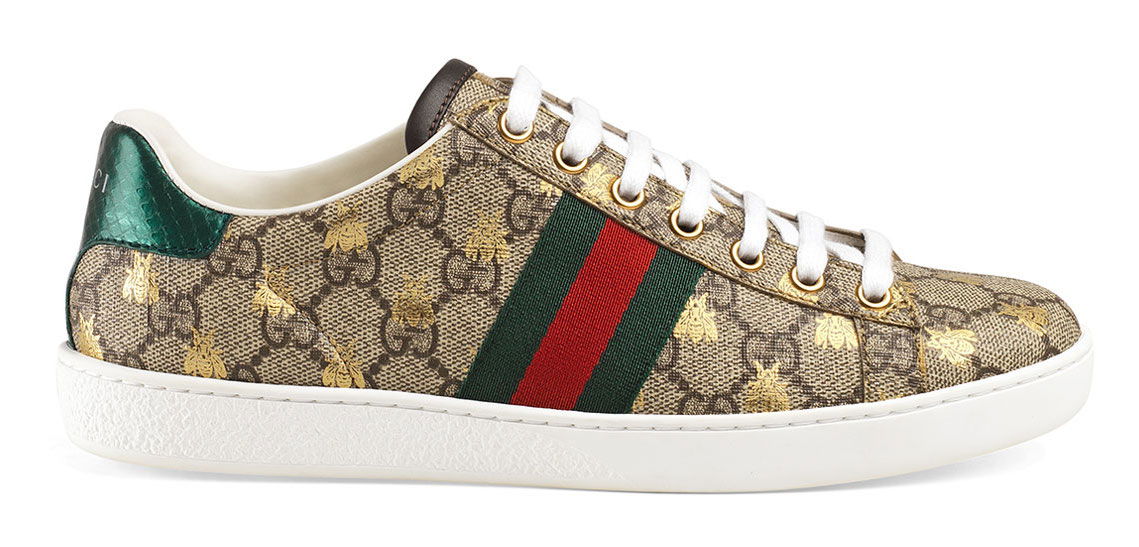 Tenisky a topánky Gucci Ace 'GG Supreme Bees' (W) Béžová | 550051 9N020 8465 / 550051 9N050 8465, 0