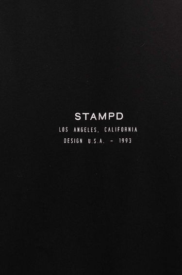 Tričko Stampd T-Shirt Čierna | SLA.M3126TE, 1