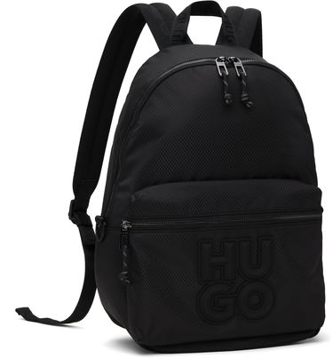 Batoh BOSS Hugo Logo Backpack Čierna | 50536026, 1