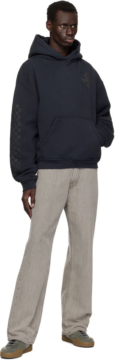 Mikina Rhude Rhude Cross Logo Hoodie Navy | RHPS25HO02012, 3