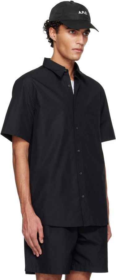 Košeľa A.P.C. Bart Short Sleeve Shirt Hnedá | COHLE-M12005, 4