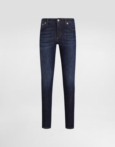 Džínsy Dolce & Gabbana Dolce & Gabbana Skinny Jeans Modrá | FTC68DG8MB9S9001, 0