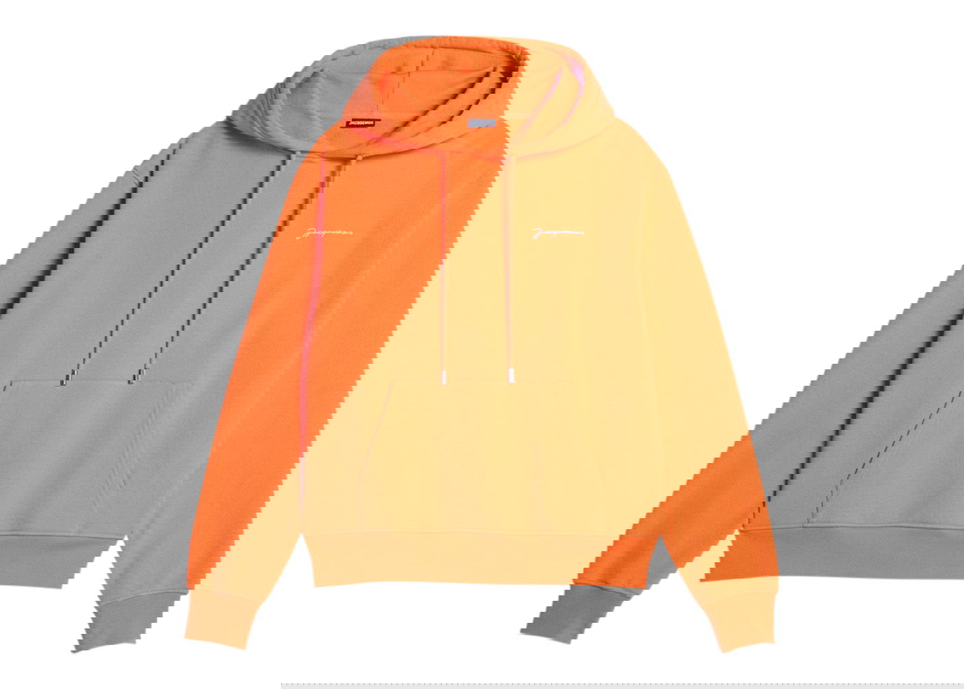 Mikina Jacquemus Le Sweatshirt Brodé Emboridered Oranžová | 226JS310-2120-750, 0