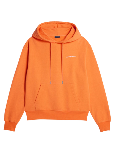Mikina Jacquemus Le Sweatshirt Brodé Emboridered Oranžová | 226JS310-2120-750