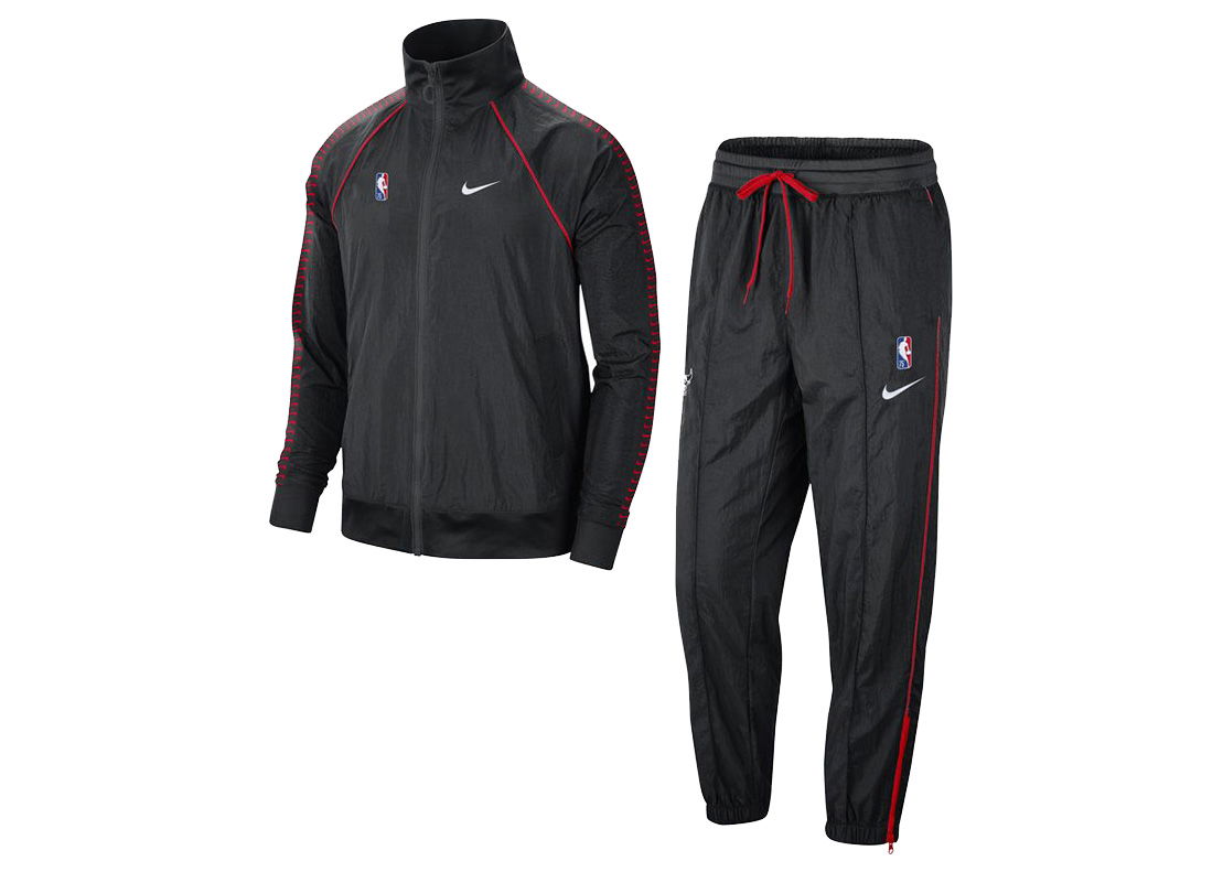 Športový doplnok Nike NBA Miami Heat Courtside Tracksuit Čierna | DB2009-010, 0