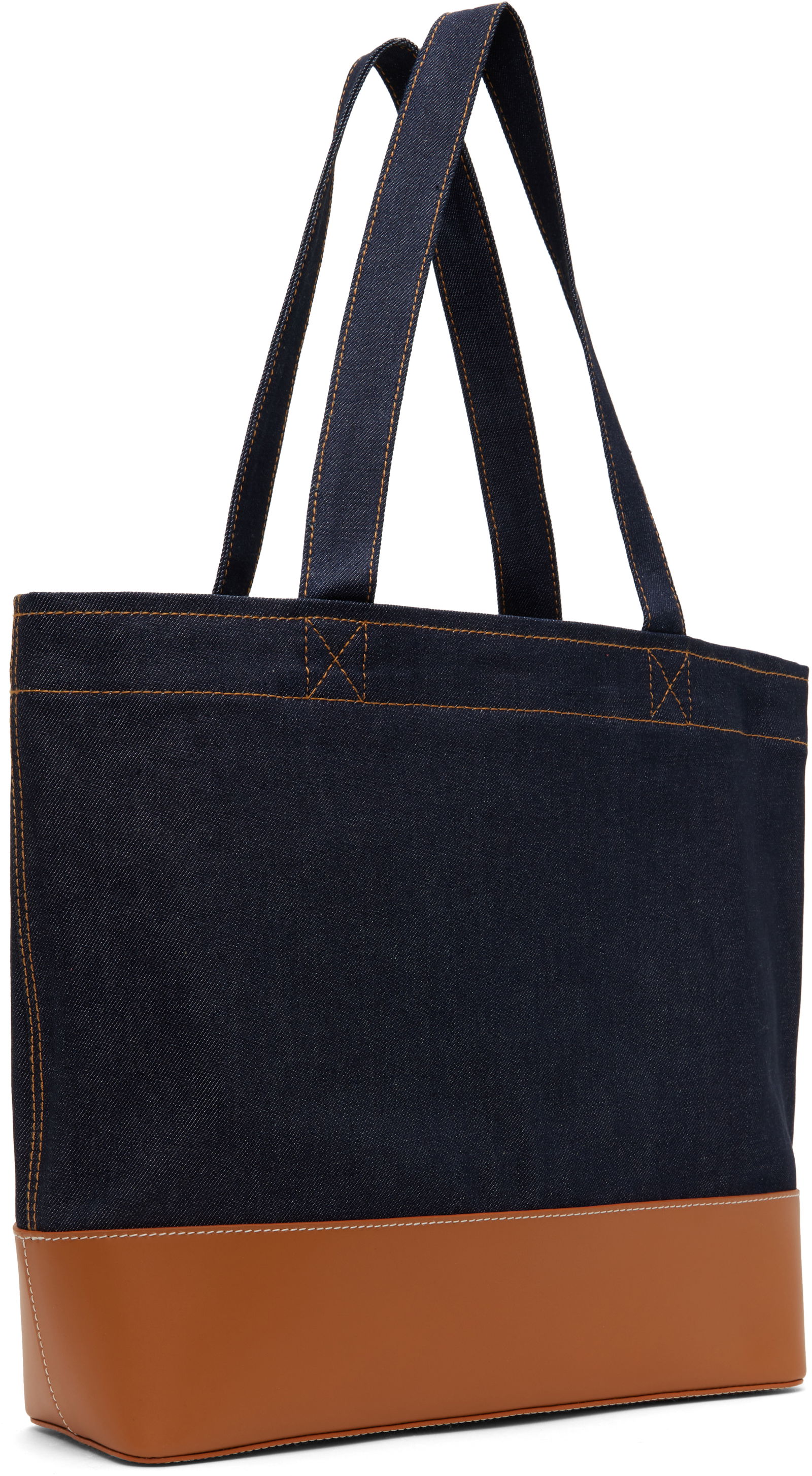 A.P.C. Axel E/W Denim Tote